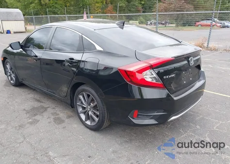 2020 Honda Civic Ex из США, поврежденный, VIN 19XFC1F30LE208965